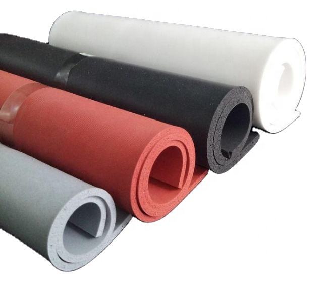 Feuille de joint en caoutchouc de silicone Résistance aux UV Faible absorption d&#39;eau pour l&#39;amortissement des joints d&#39;étanchéité Ruban - Fournisseurs Paidu